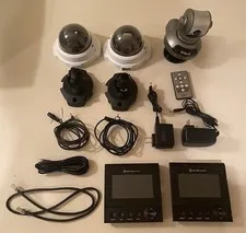 Bunker Hill Security Color System, 3-Cam Wired IP Indoor Black