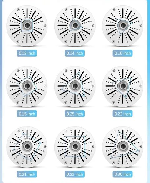 Round CCTV Camera Junction Box, Compatible with Most Indoor Outdoor Cameras 4pcs