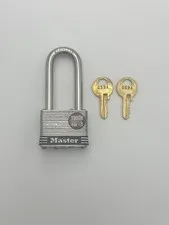 Master Lock 1SSKADLH 1-3/4" Laminated Stainless Steel Lock