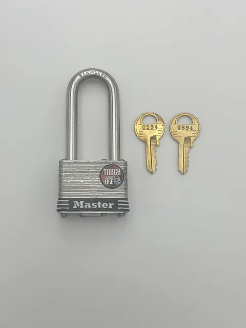 Master Lock 1SSKADLH 1-3/4" Laminated Stainless Steel Lock