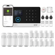 Alarm System for Home Security, WiFi Wireless Security System GSM Home Alarm ...