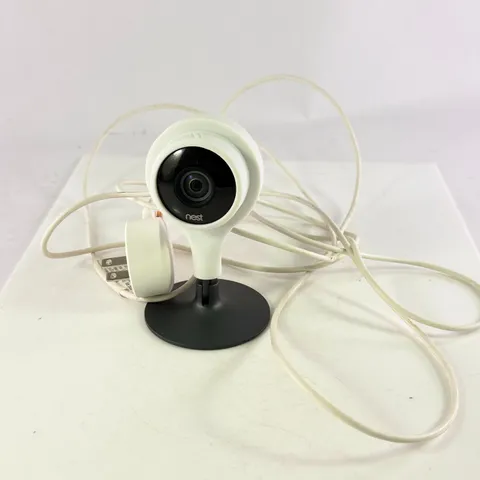 Nest A00005 Cam Indoor 1080p WiFi Security Camera Wired Stand Power Adapter