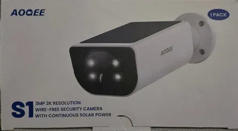 Aoqee S1 Solar Cameras for Home Security-2K Wireless Security Camera N.O.S.