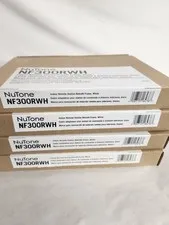 NuTone NF300RWH Indoor Remote Station Retrofit Intercom Frame White Lot of 4 NEW