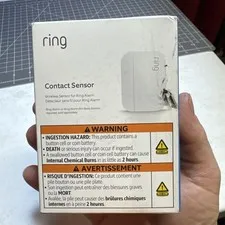 Ring Alarm Contact Sensor (2nd Gen) 1-Pack - White. -I