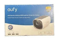 Eufy SoloCam S330 (eufyCam 3) 4K Solar Security Camera Add-On Sealed New No Fee
