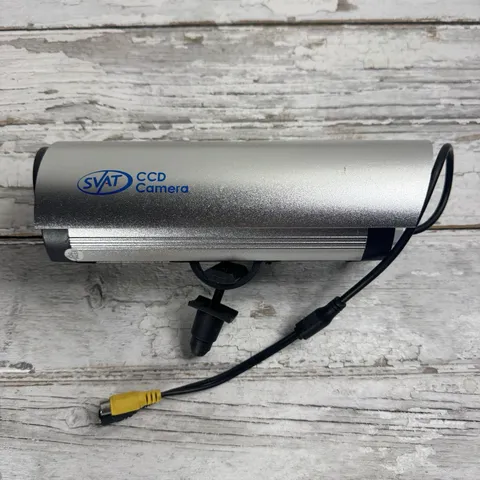 SVAT CV31 Outdoor CCD Security Camera IR Night Vision 420TVL RCA Untested