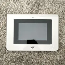 ADT Wireless Touchscreen Control Panel ADT5AIO Indoor White Alarm System Used