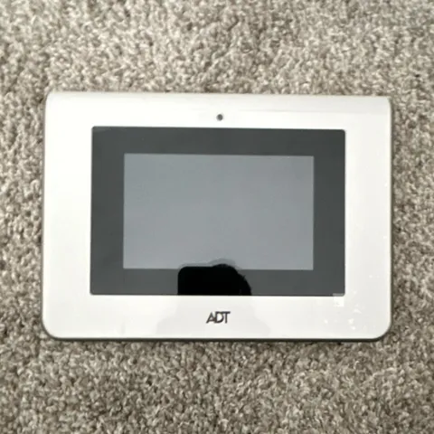 ADT Wireless Touchscreen Control Panel ADT5AIO Indoor White Alarm System Used