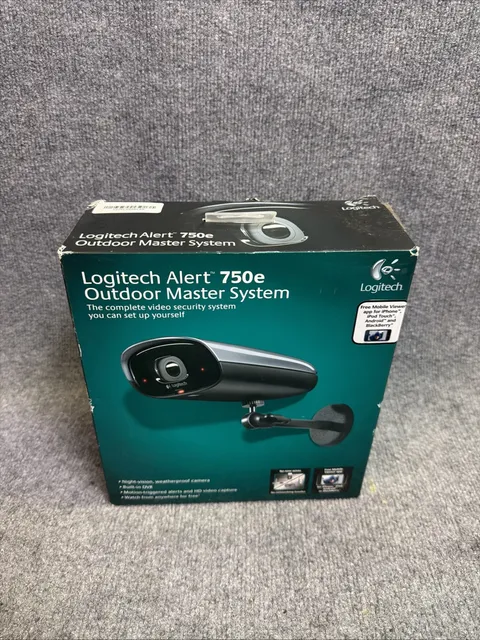 Logitech Alert 750e Outdoor Master System w/Night Vision NEW