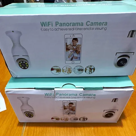 2 ps Panoramic Wi-Fi Wireless IP/Network Indoor Security Camera, White