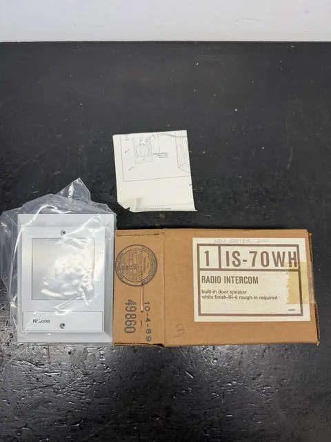 Nutone IS-70WH Recessed Door Speaker