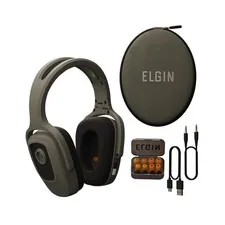 Elgin Fury Dual-Defense Safety Headphones with LED Work Light, 3 Wearable Mod...