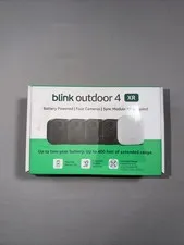 Blink Outdoor 4 XR Four Camera System w/Sync Module XR BRAND NEW Factory Sealed