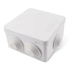 Sunnyglade ABS Plastic Electrical Junction Box IP55 3.4"x3.4"x2", White