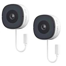 Wansview 2K Window Security Camera Color Night Vision WiFi 2.4/5GHz Indoor Mount