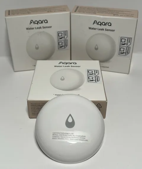 Aqara Water Leak Sensor 3 Pack Zigbee Wireless Leak Detector Alarm Flood Sensor