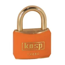 Kasp K12440ORAA1 Brass Lock - 40mm - - Orange - KA24404
