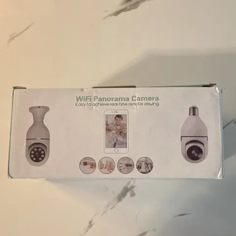 WiFi Panorama Camera Panoramic IP/Network Wi-Fi Wireless Remote Viewing White