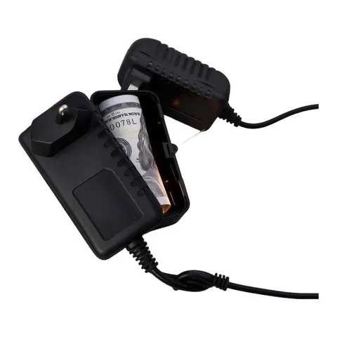 Two Pack Concealed Charger Storage Boxes 8..6x3.1in Each for Reliable Use