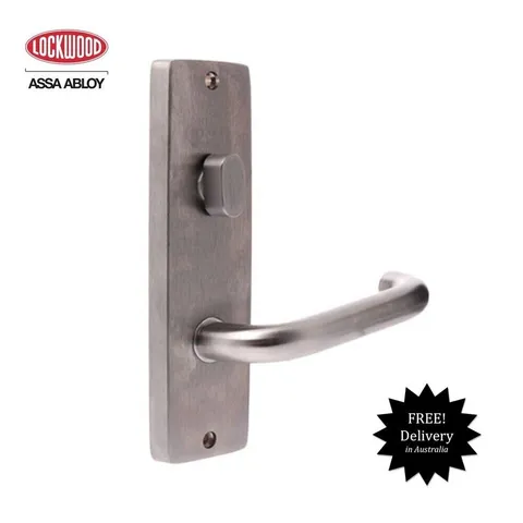 Lockwood 190470SC Interior Plate-Square End Door Furniture-FREE POST!