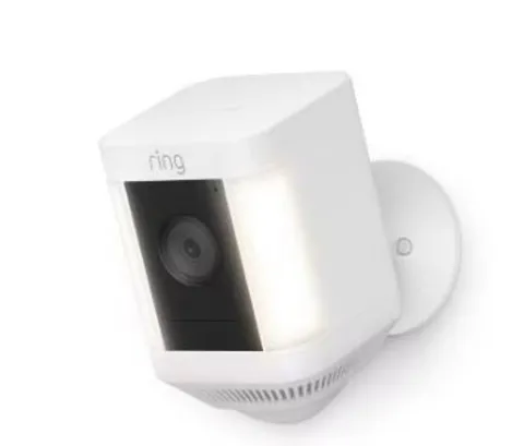 Ring Spotlight Cam Plus 2nd Gen Wireless Security Camera New Open Box White
