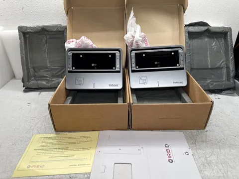 Lot Of 2 IRISACCESS iCAM4000R iCAM7 Multifactor Biometric Iris Reader “UNTESTED”