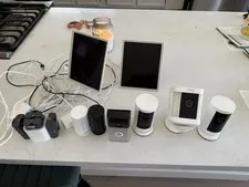 Lot of 5 Ring Cameras + Battery Doorbell! + Batteries and Fast Charger!