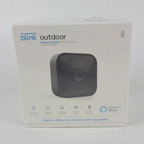 Blink Outdoor 3rd Gen Add on 1080P HD Security Camera- Sync Module Required OPEN