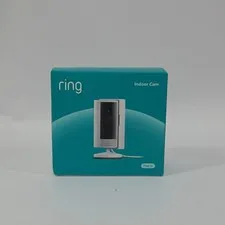 New Ring Indoor Cam Home Security Camera White B0B6GLQJMV