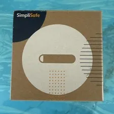 SimpliSafe Smoke & Carbon Monoxide Detector CA002 White New Open Box