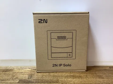 2N IP Solo Intercom System with Camera Surface Mount, Nickel 01301-001
