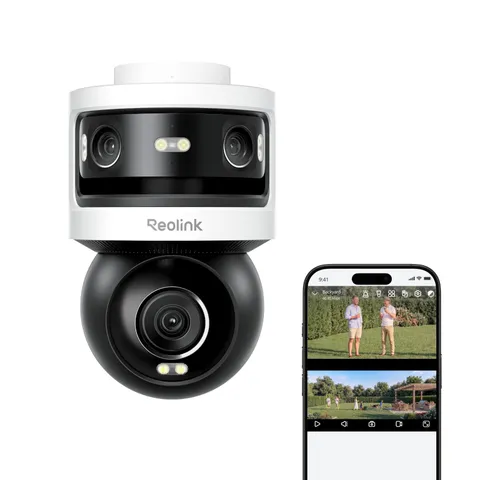 REOLINK Triple-Lens PoE Security Camera Outdoor 10MP 180° Panoramic & 4K PT
