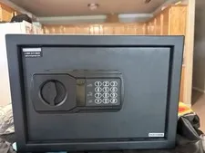 Heritage Large Digital Keypad Home Safe 30 Min Fire, Adjustable Shelf, Black