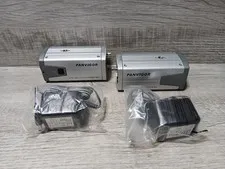 (Lot Of 2) Panivigor Sony 1/3in. CCD Color Camera PV-420DN W Power Cord NOS