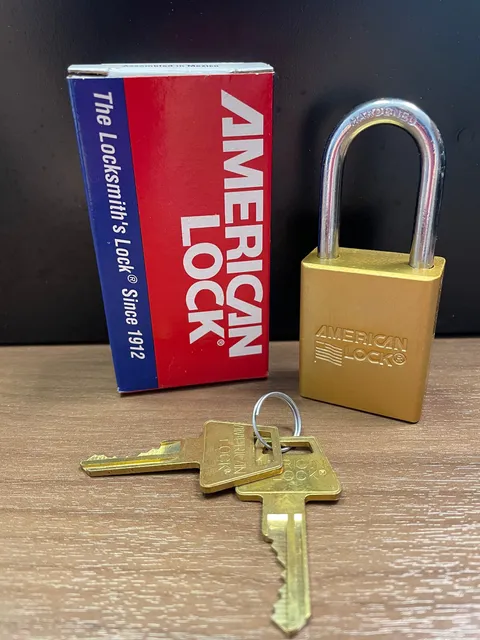 American Lock Safety Series Padlock A1106YLW KD