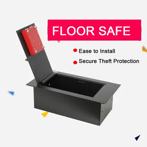 Steel Plate Underground Hidden Floor Safe For Gun Money Jewelry Home Security US