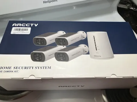 ARCCTV Wireless Outdoor solar camera-   Set Of 4 - Never Opened!
