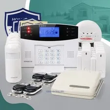 HOMSECUR APP Controlled Wireless WIFI 4G GSM SMS Autodial Burglar Alarm System