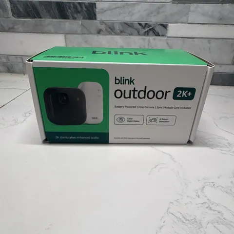 Blink Outdoor 2K+ 2K Wireless Battery Camera w/ Sync Module Core, Color Night