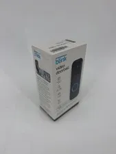 Blink Video Doorbell Black Smart WiFi Camera Alexa New Sealed