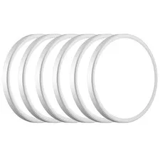 WKONCLDY 6PACK 3200lm LED Flush Mount Ceiling Light, Super 12in-6Pack, White 