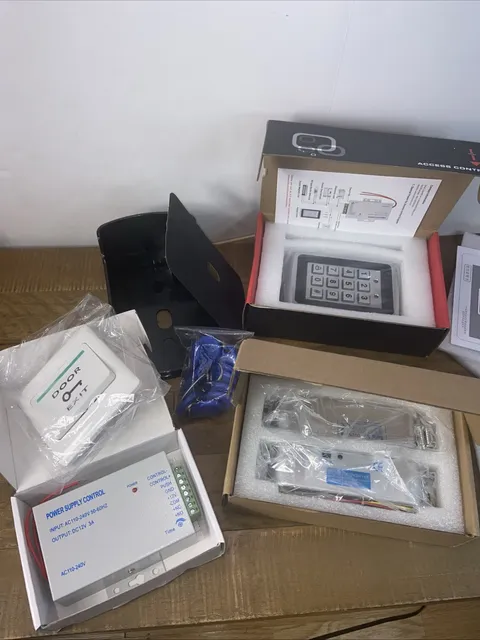 RFID Door Access Control System, Keypad, And Accessories. See Pictures