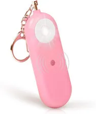 Personal Safety Alarm for Women - 130Db Self Defense Keychains Siren Whistle, Re