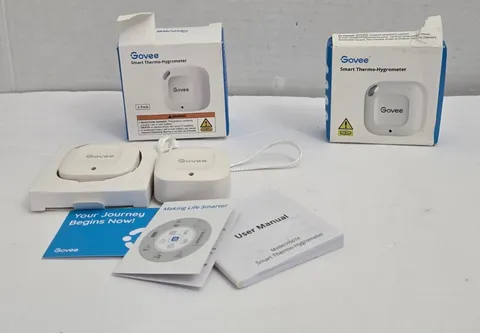 Govee Bluetooth Thermo-Hygrometer Temp Humidity Sensor H5074 x3 Lot