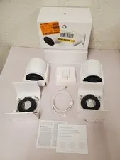 *READ* Google Nest Indoor/Outdoor Wireless Smart Security Camera Battery 2-Pack