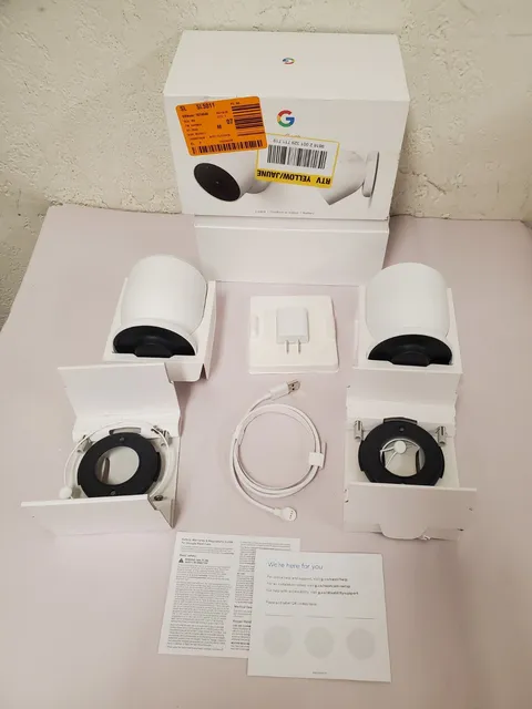 *READ* Google Nest Indoor/Outdoor Wireless Smart Security Camera Battery 2-Pack