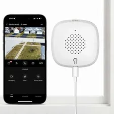 3MP 2K WiFi Window Security Camera Indoor 2.4G/5G Night Vision Two Way Audio