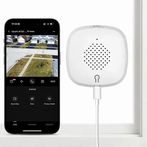 3MP 2K WiFi Window Security Camera Indoor 2.4G/5G Night Vision Two Way Audio