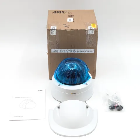 AXIS P3827-PVE Panoramic IP Outdoor Surveillance Camera (02450-001) | White